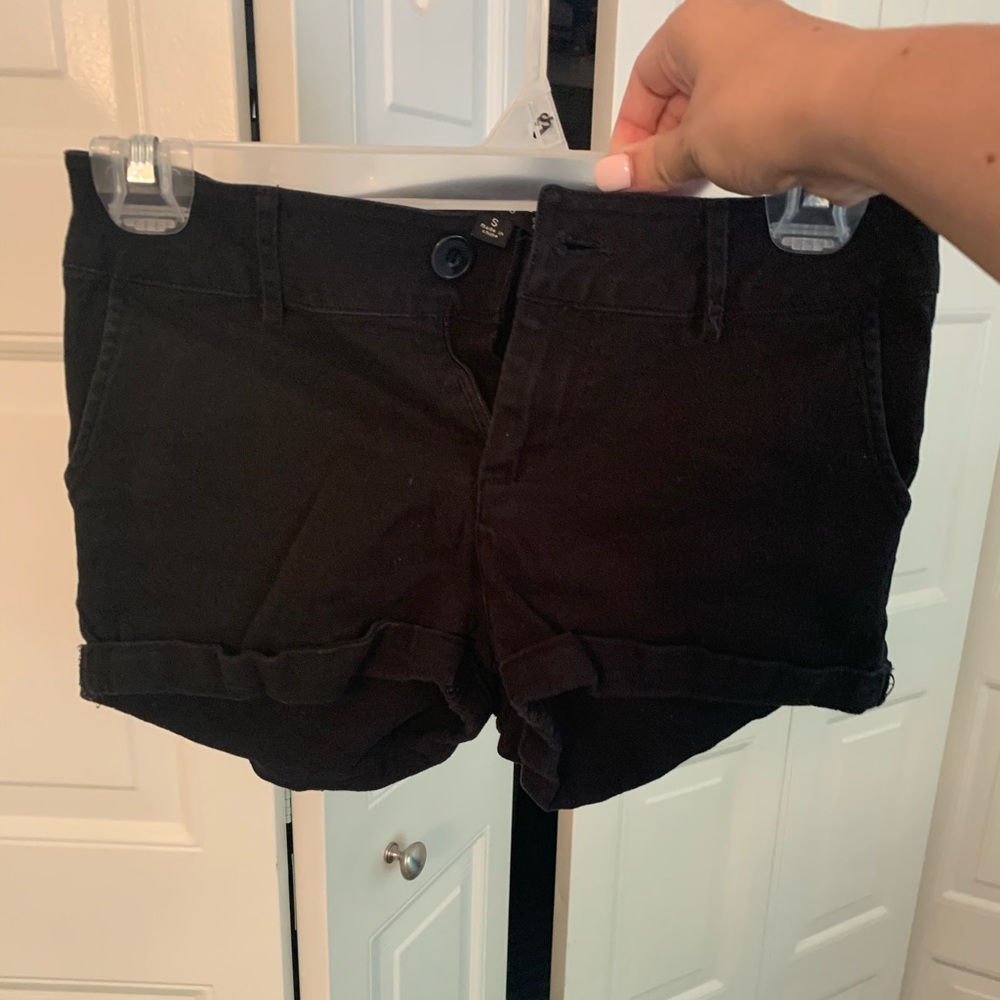 Women’s black shorts
